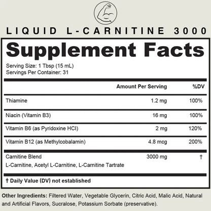 RIVANT™ LIQUID L CARNITINE ENERGY & FAT LOSS