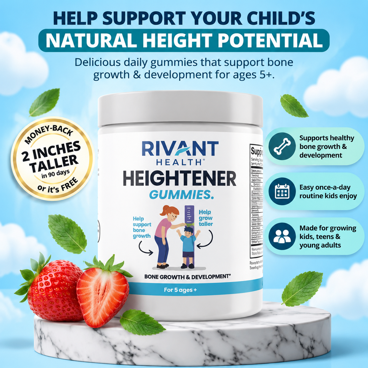 Rivant™️ Viral Heightener Gummies (Limited Time Deal)