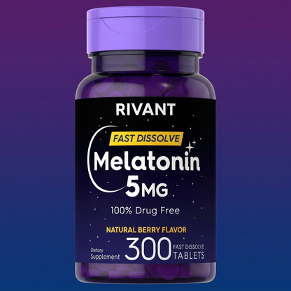 Rivant Fast Dissolve Melatonin 5mg