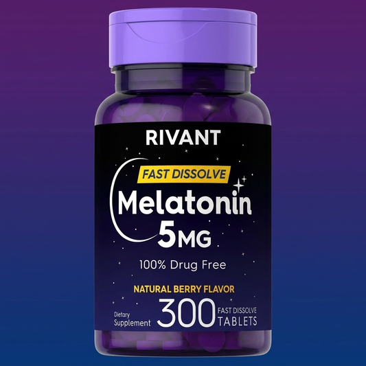 Rivant Fast Dissolve Melatonin 5mg