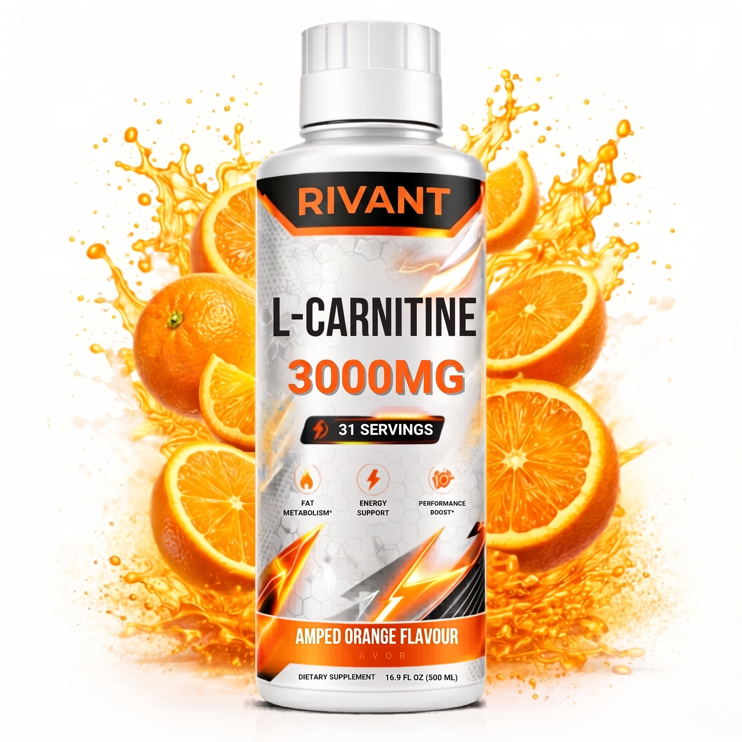 RIVANT™ LIQUID L CARNITINE ENERGY & FAT LOSS
